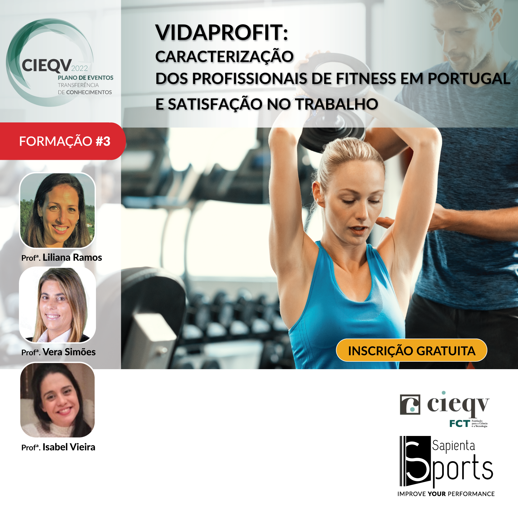 VidaProFit: Caracterização dos Profissionais de Fitness em Portugal e Satisfação no Trabalho